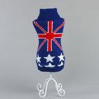 Warm Dog Sweater with Fashionable Print