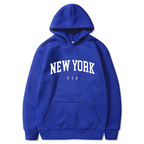 Printed Velvet Hoodie | Streetwear