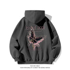 American Retro Butterfly Mid-Length Sweater for Women