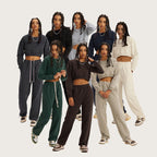 Retro Cropped Women's Hot Girl Sweatshirt | Streetwear