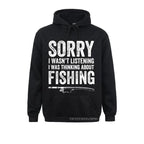 Funny Fisherman Quote Hoodie for Men - Vintage Style | Streetwear
