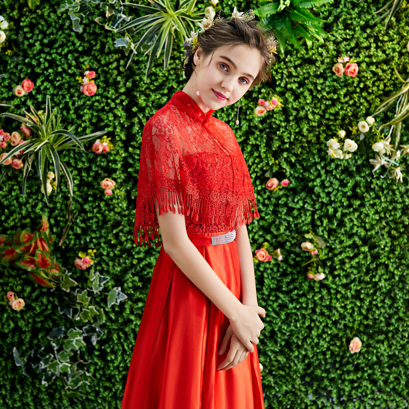 Colorful Dress Shawl with Collar for Spring/Summer