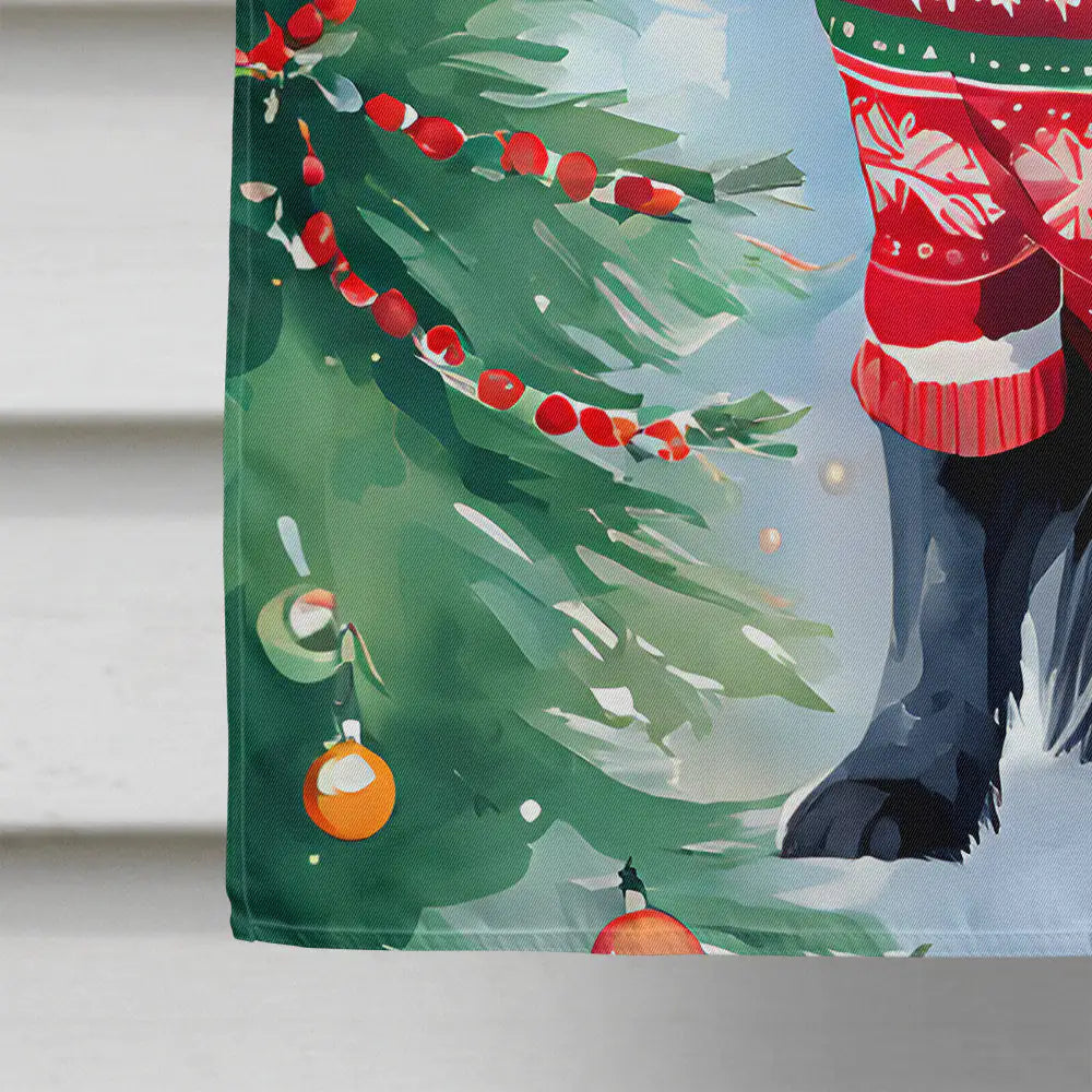 Newfoundland Christmas House Flag