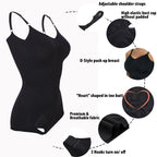 Women's Compression Bodysuit Waist Trainer Shapewear