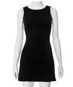 Casual Women's Summer Sleeveless Round Neck Dress