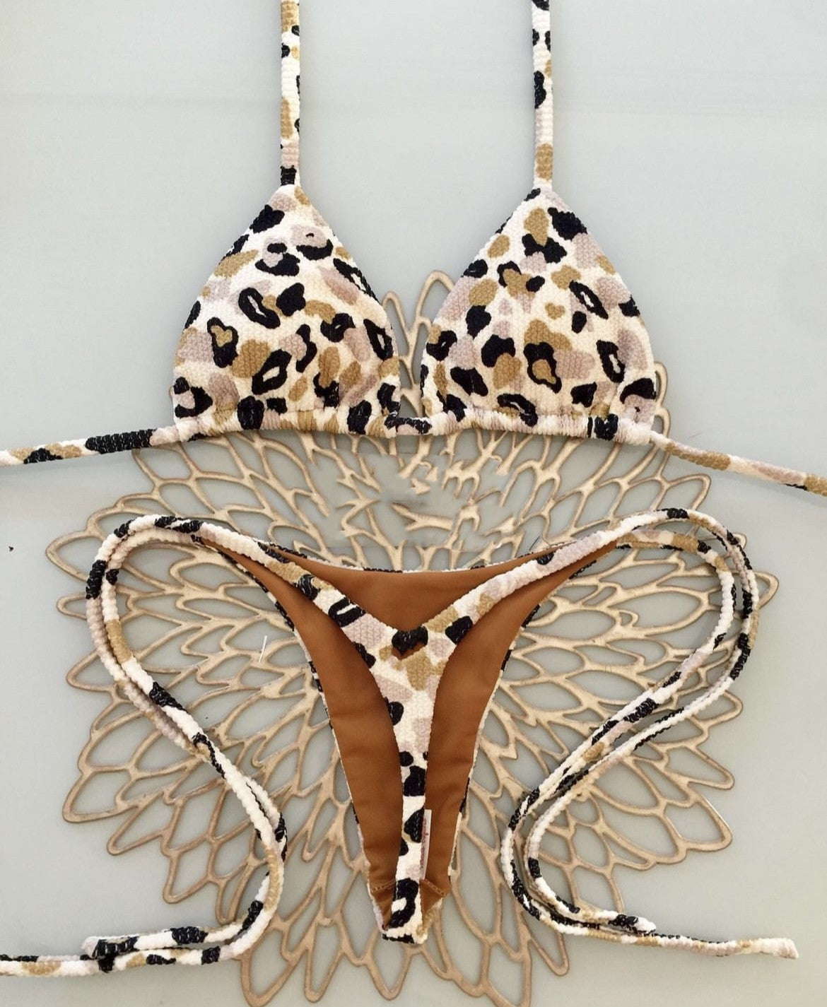 2024 Women's Bikini with Unique Fabric Print