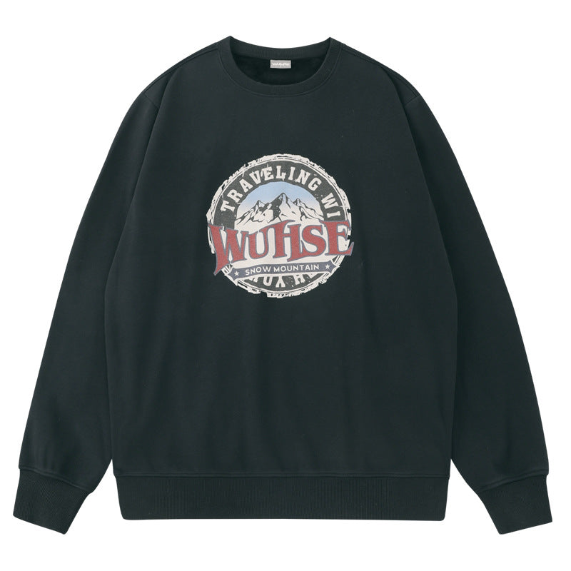 Retro 3D Bear Embroidered Long Sleeve Sweatshirt | Streetwear