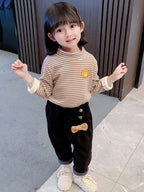 Girls' Plus Fleece Sweater for Kids' Wear