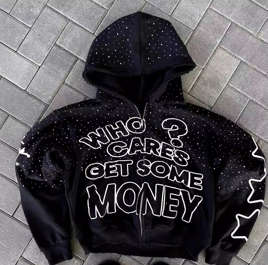 High-Street Letter Print Hoodie | Streetwear