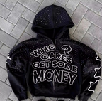 High-Street Letter Print Hoodie | Streetwear