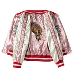 Reversible Tiger Mount Fuji Embroidered Jacket for Women