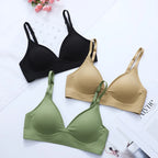 Seamless Jelly Sleep Bra Set