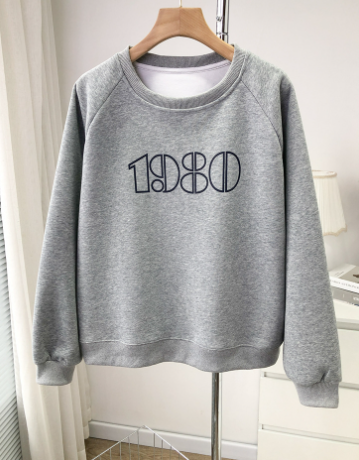 Women's Beige Cotton Sweater Top for Early Spring