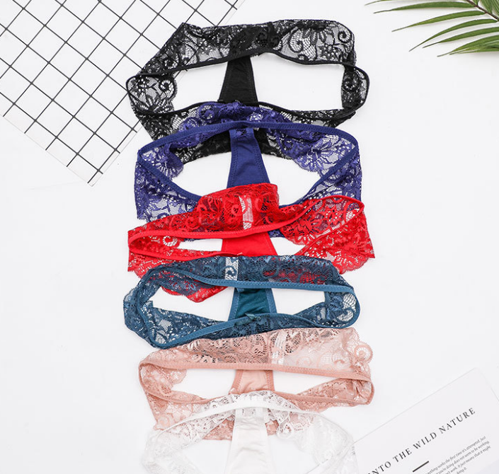 Lace Sexy Women's Thong Underwear (T-Back Style)