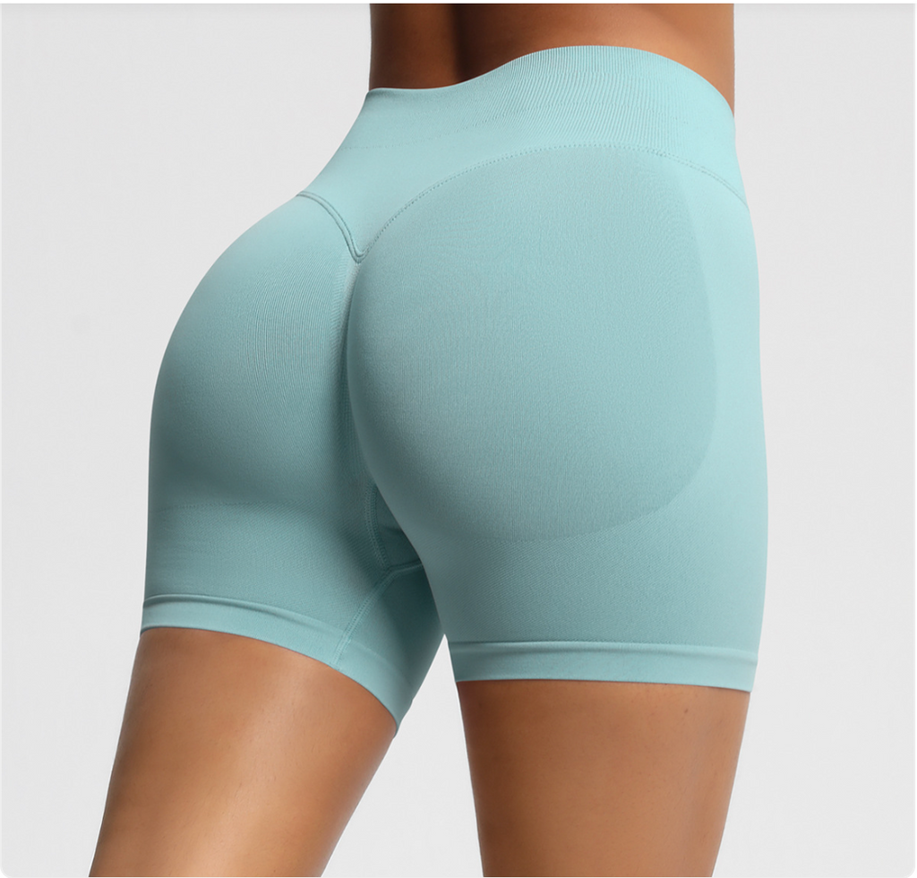 Women's Seamless High Waist Fitness Shorts