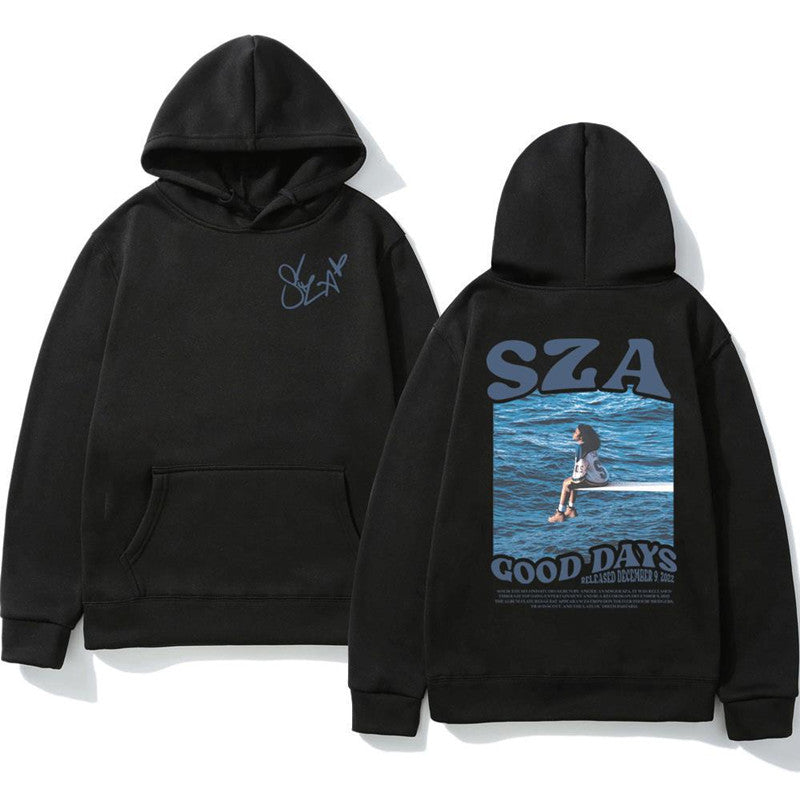 SZA Music Album Print Hoodie for Men and Women | Streetwear