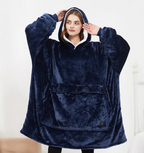 Heated Hooded Blanket Sweater