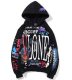 Graffiti Oversized Hoodie for Men - Hip Hop Streetwear | Streetwear