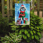 Shih Tzu Christmas Garden Flag