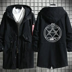 Anime Fullmetal Alchemist Edward Elric Hoodie Coat | Streetwear