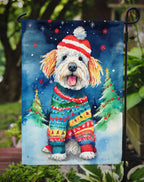 Komondor Christmas Garden Flag