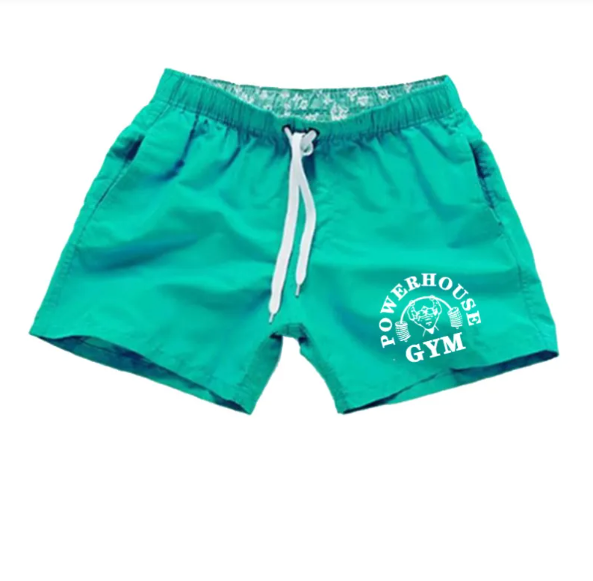 Men's Quick-Dry Drawstring Beach Shorts