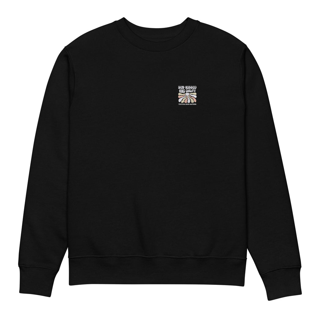 Unisex Sun-Kissed and Salty Eco Sweatshirt – 100% Organic Cotton | Streetwear