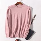 Men's Plus Size Slimming Round Neck Business Sweater