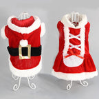 Warm Christmas Vest Shirt for Small Dogs