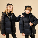 Trendy Black Gold Children's Down Jacket