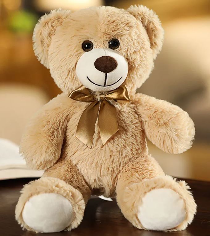 Seven Color Teddy Bear Doll Ribbon Bear Doll Foreign Trade Bow Doll Wedding Shower Doll | Home Decor