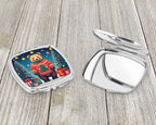 Bear Christmas Compact Mirror