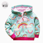 Children's Hooded Zippered Sweatshirt