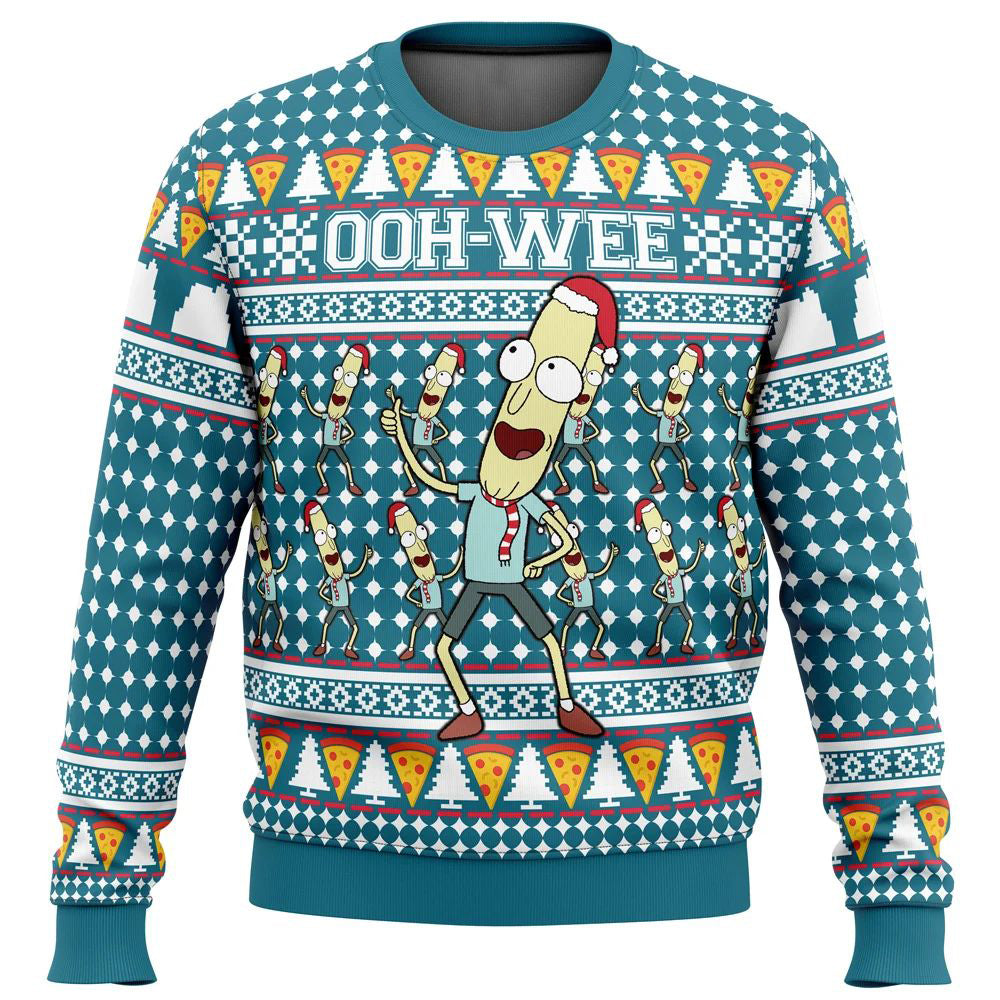 Pickle Rick Ugly Christmas Sweatshirt for Men and Women | Streetwear