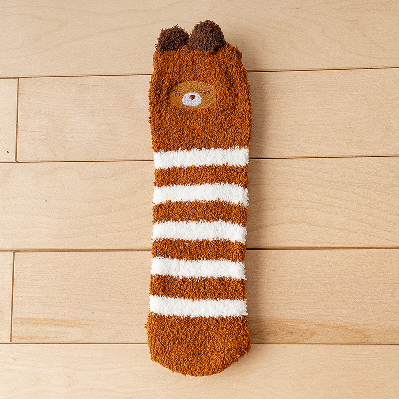 Women's Thickened Winter Coral Fleece Mid Tube Socks