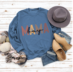 Women's Cotton Printed Loose Fit Sweatshirt | Streetwear