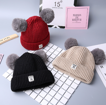 Baby Wool Cap | Embroidered Cap