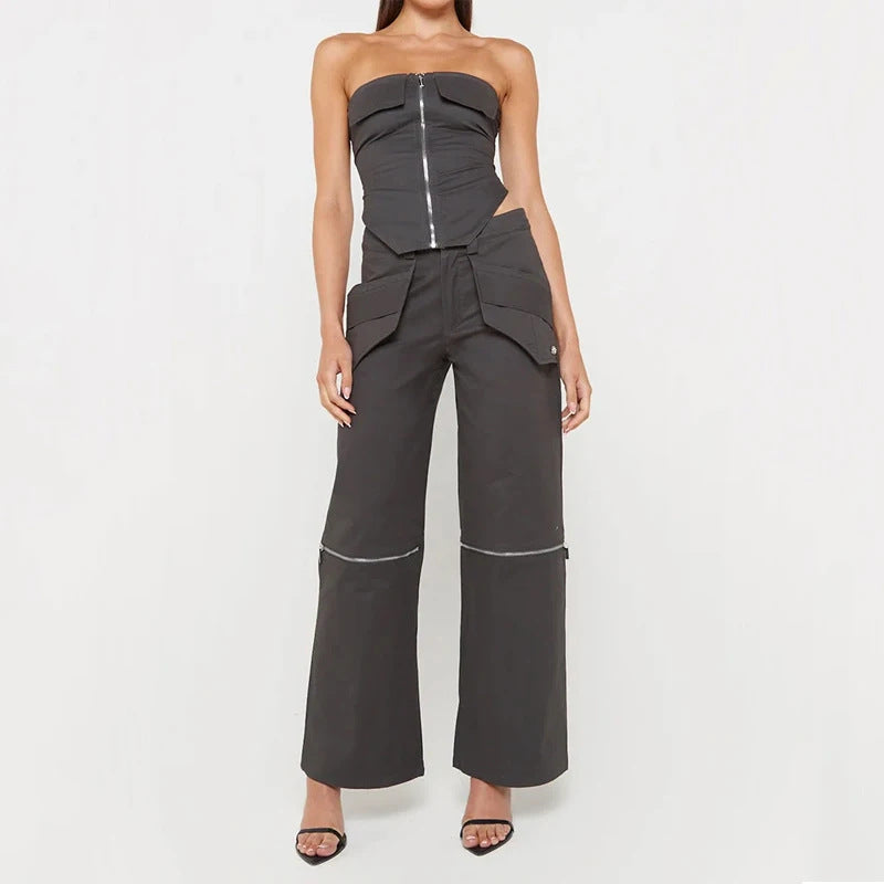 2023 Women's Stylish Irregular Bodysuit Jumpsuit