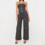 2023 Women's Stylish Irregular Bodysuit Jumpsuit