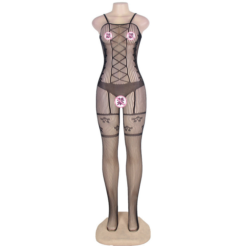 "Ladies' Lingerie, Jacquard Bodystocking, Fishnet Tights"