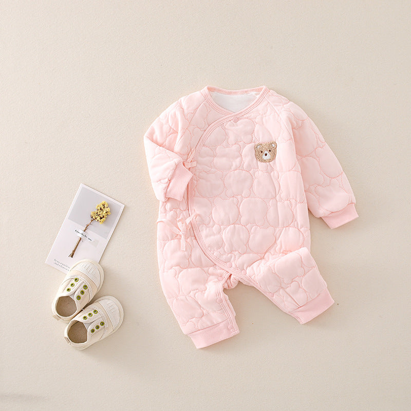 Cotton Baby Bodysuit for Newborns (0-1 Year)
