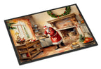 Cookies with Santa Claus Doormat