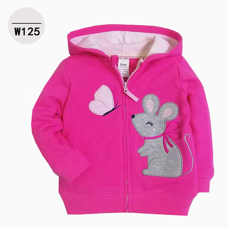 Children's Hooded Zippered Sweatshirt