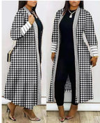 Women's Long Sleeve Printed Cardigan