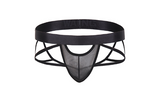 Breathable Low Waist Double-Thong Hip-Lifting Pants