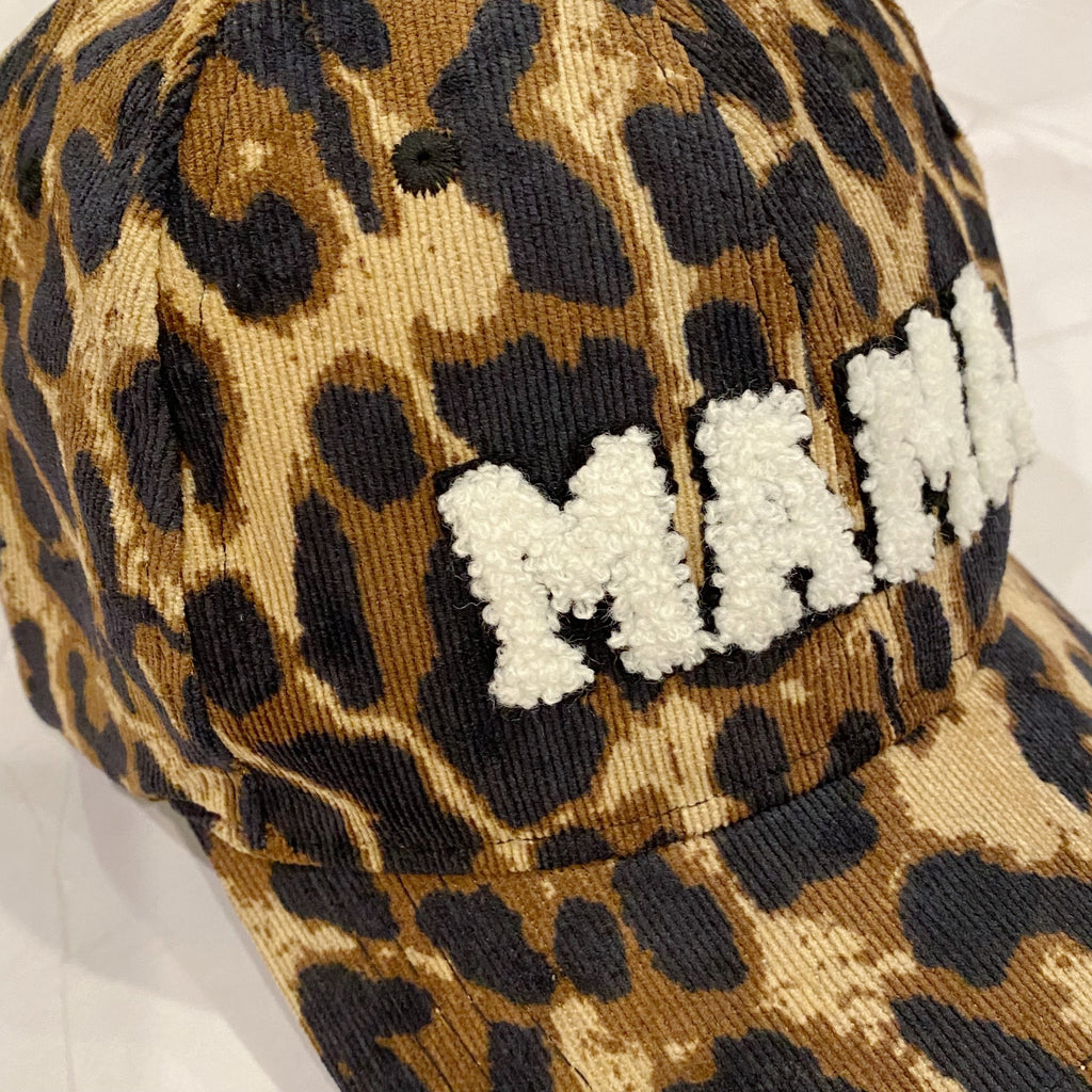 Wild Mama Corduroy Ball Cap | Embroidered Cap