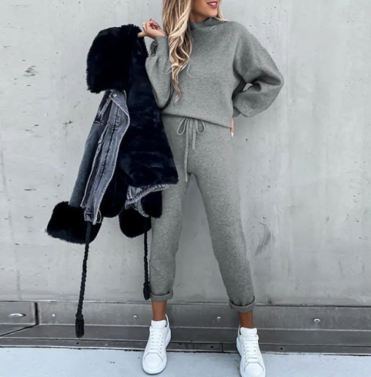 Casual Two-Piece Hoodie Set | Streetwear