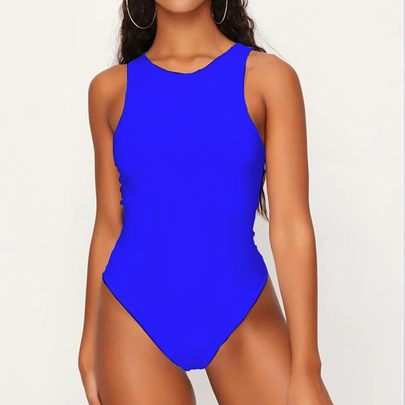 2020 Women's Sexy One-Shoulder Bodysuit Outfit
