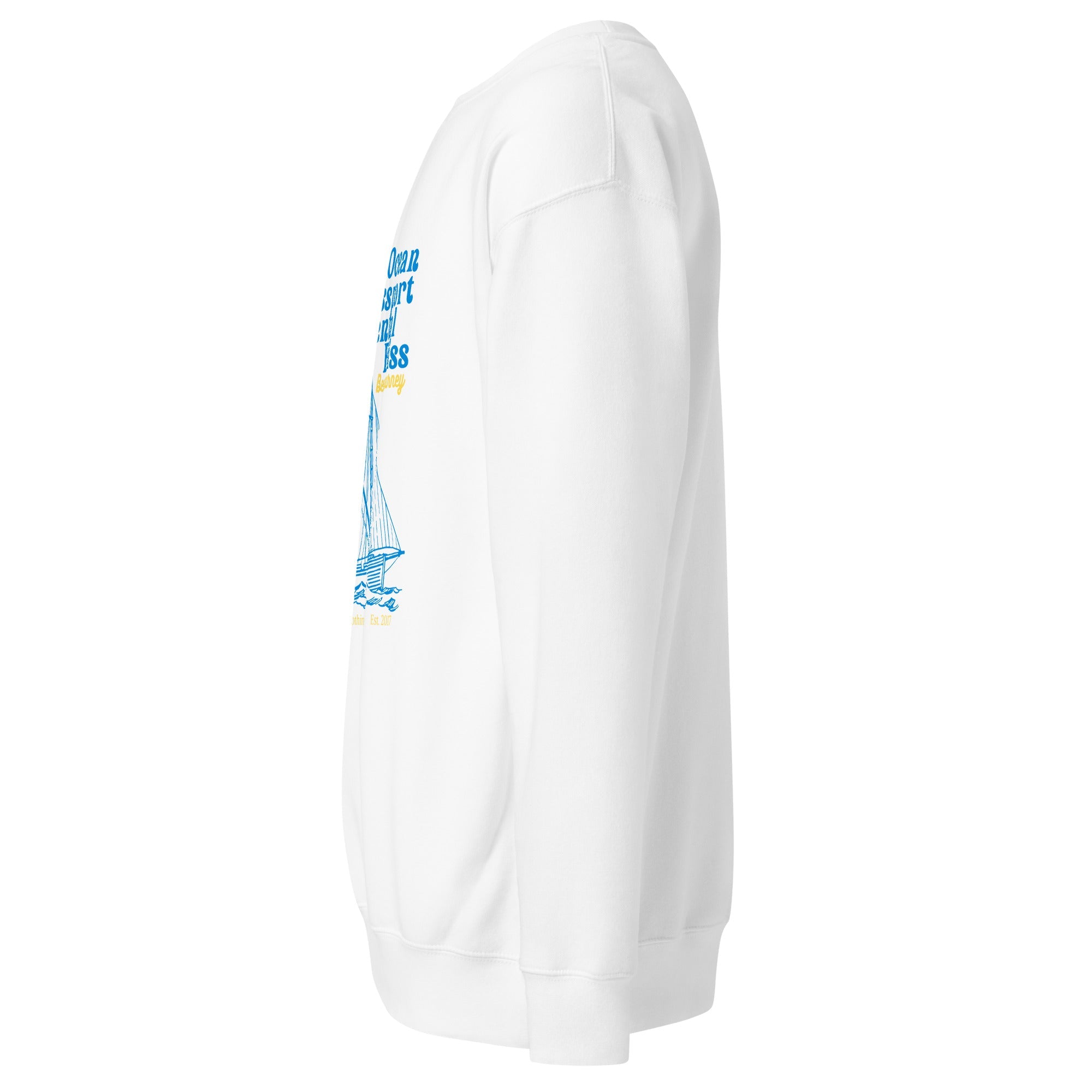 Ocean Passport Mental Bliss Sailing Premium Sweatshirt - Embrace the Waves of Style! | Streetwear