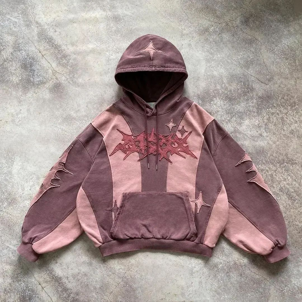 Y2K Grunge Pullover Hoodies for Women | Streetwear